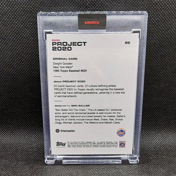 Dwight Gooden - Project 2020 Baseball Card - Picture 3 of 3